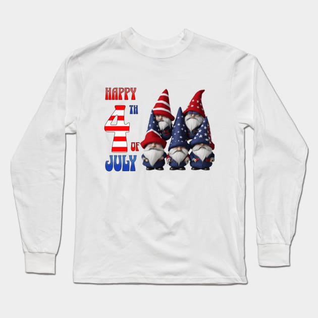 American Gnomes Long Sleeve T-Shirt by L3GENDS